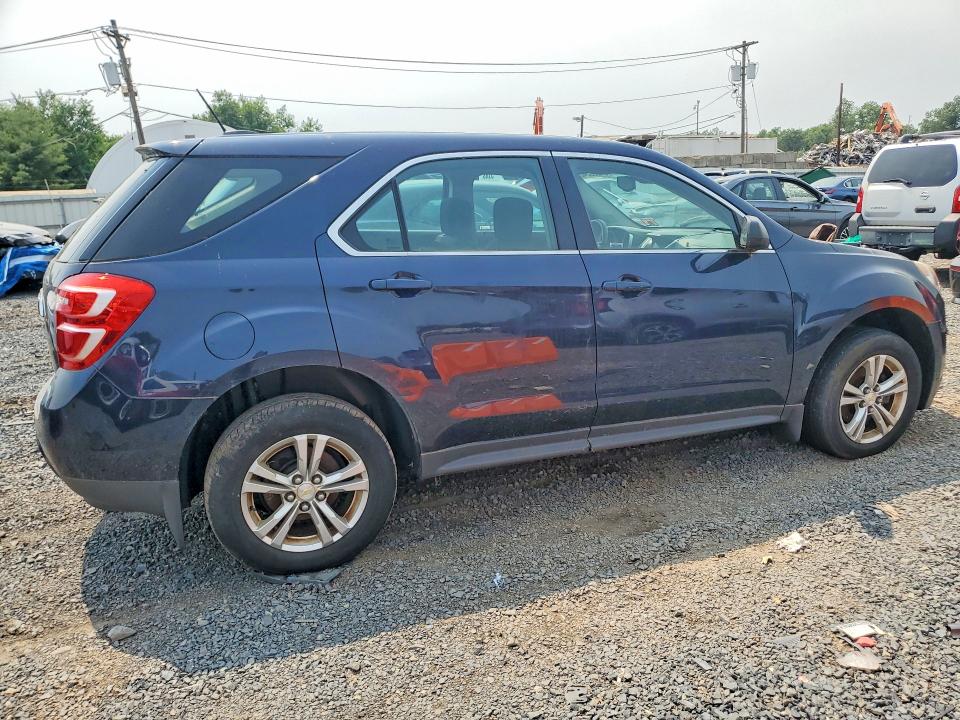2016 Chev Equinox VIN 2GNFLEEK5G6150204 COPART salvage auction — MINOR DENT/SCRATCHES, NJ - CERTIFICATE OF TITLE, sold $750 on 2026-07-17 (photo 3)