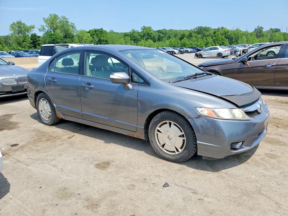 2009 Honda Civic VIN JHMFA36279S017198 COPART salvage auction — REAR END, CT, sold $475 on 2026-07-30 (photo 4)