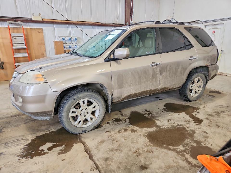 2004 Acura Mdx VIN 2HNYD18624H003662 COPART salvage auction — REAR END, Ab - Bos - Salvage, sold $400 on 2026-07-23 (photo 1)