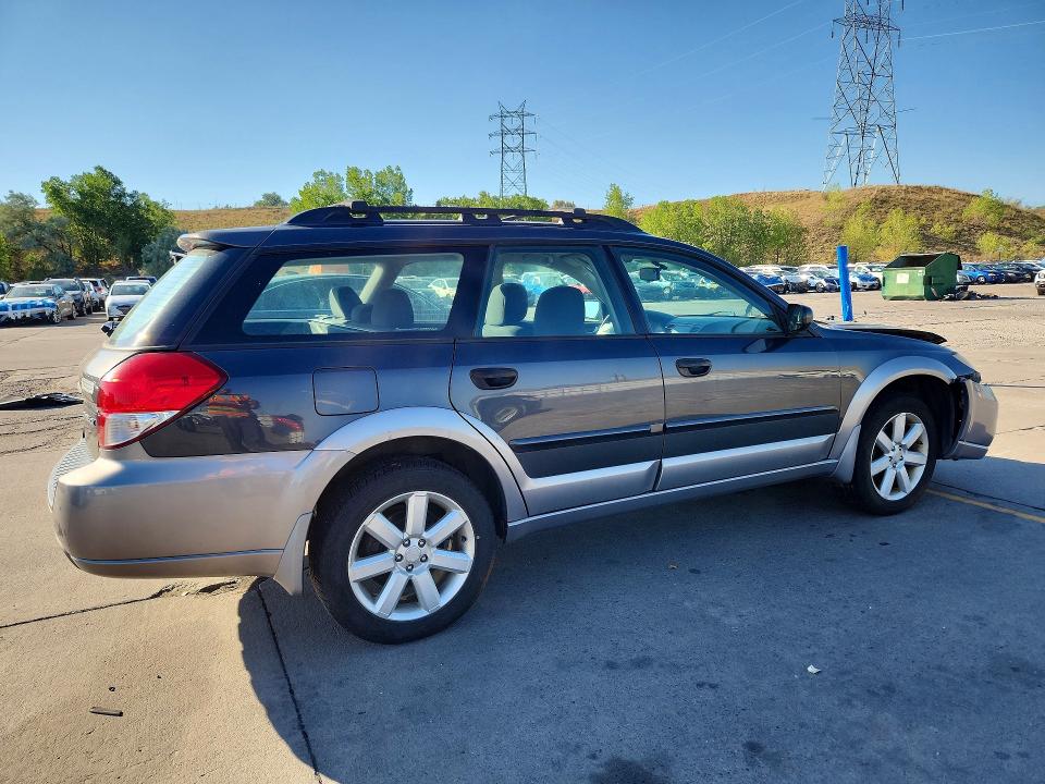 2009 Subaru Outback VIN 4S4BP61C997326573 COPART salvage auction — FRONT END, ST, sold $575 on 2026-08-24 (photo 3)