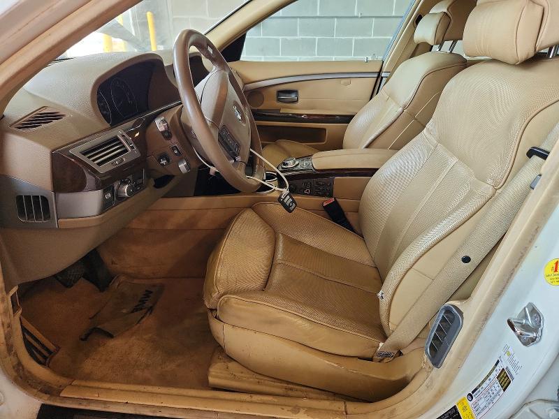 2008 BMW 7 series VIN WBAHN83578DT77629 COPART salvage auction — MECHANICAL, MO - SALVAGE CERTIFICATE OF TITLE, sold $70 on 2026-08-04 (photo 7)
