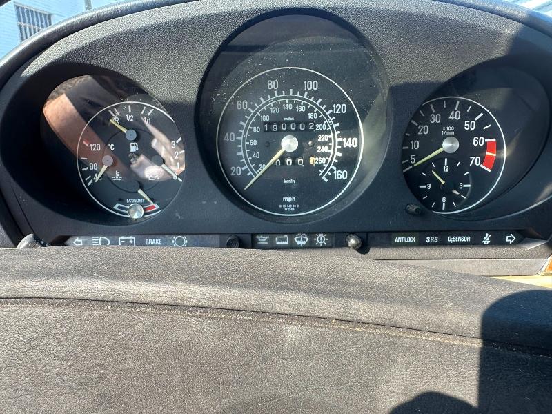 1986 Mercedes-benz Sl-class VIN WDBBA4BD7GA039241 COPART salvage auction — MINOR DENT/SCRATCHES, Va - Certificate Of Title (P), sold $4,200 on 2026-07-26 (photo 8)