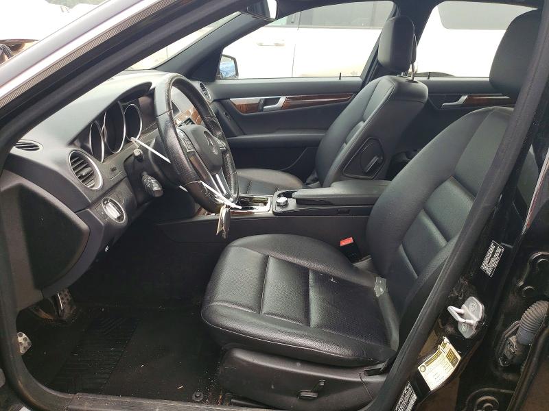 2012 Mercedes-benz C class VIN WDDGF8BB6CR196171 COPART salvage auction — MINOR DENT/SCRATCHES, Ct - Cert Of Title-Salvage, sold $875 on 2026-08-04 (photo 7)