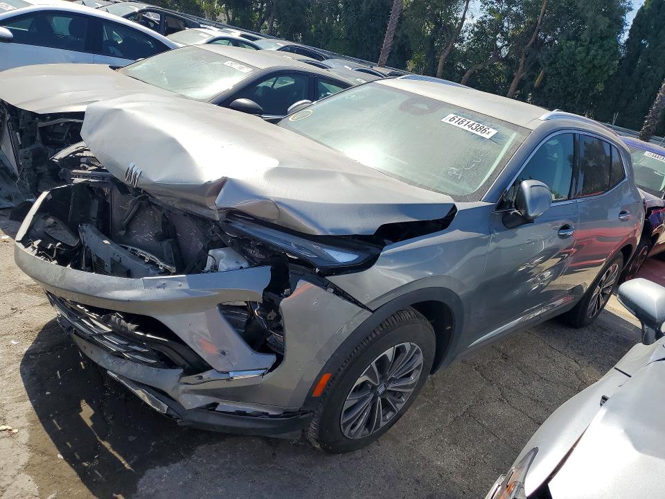 2024 Buick Envision VIN LRBFZME40RD057242 COPART salvage auction — FRONT END, Ca - Salvage Certificate, sold $5,900 on 2026-10-09 (photo 1)