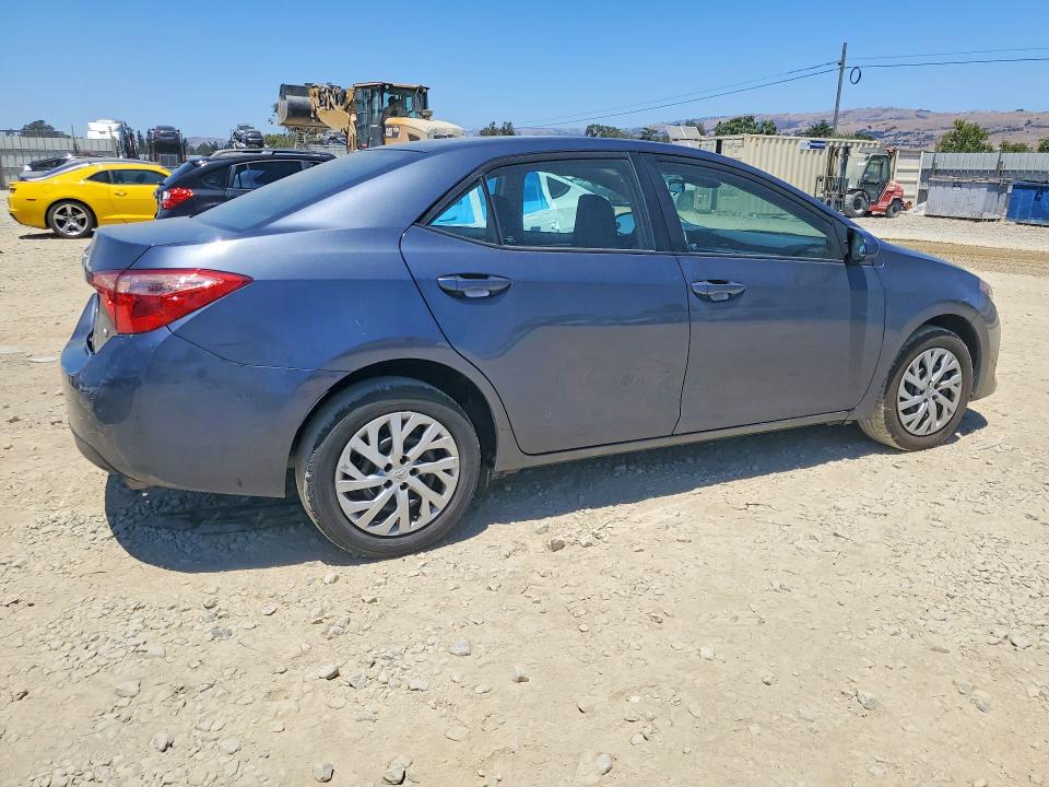 2017 Toyota Corolla VIN 5YFBURHE4HP695439 COPART salvage auction — REAR END, CA - SALVAGE CERTIFICATE, sold $4,850 on 2026-07-16 (photo 3)