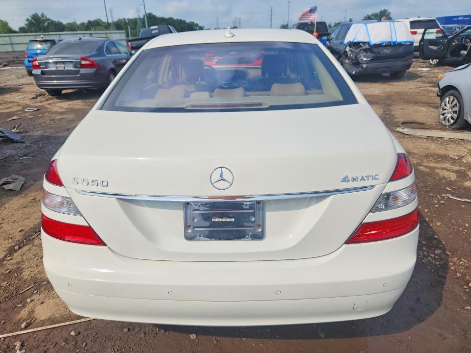 2008 Mercedes-benz S class VIN WDDNG86X68A194033 COPART salvage auction — FRONT END, Mi - Certificate Of Title, sold $1,350 on 2026-08-04 (photo 6)