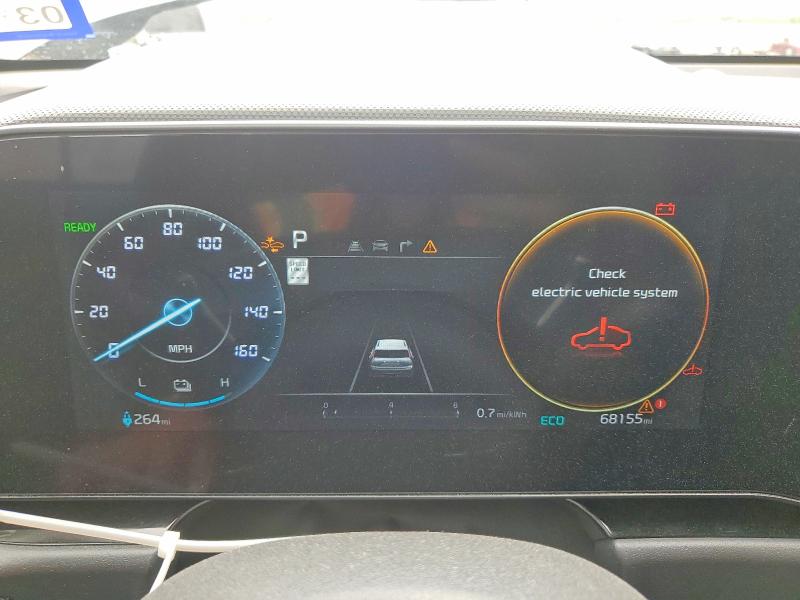 2024 Kia Niro VIN KNDCR3L11R5111567 COPART salvage auction — FRONT END, Tx - Certificate Of Title, sold $7,100 on 2026-08-03 (photo 9)