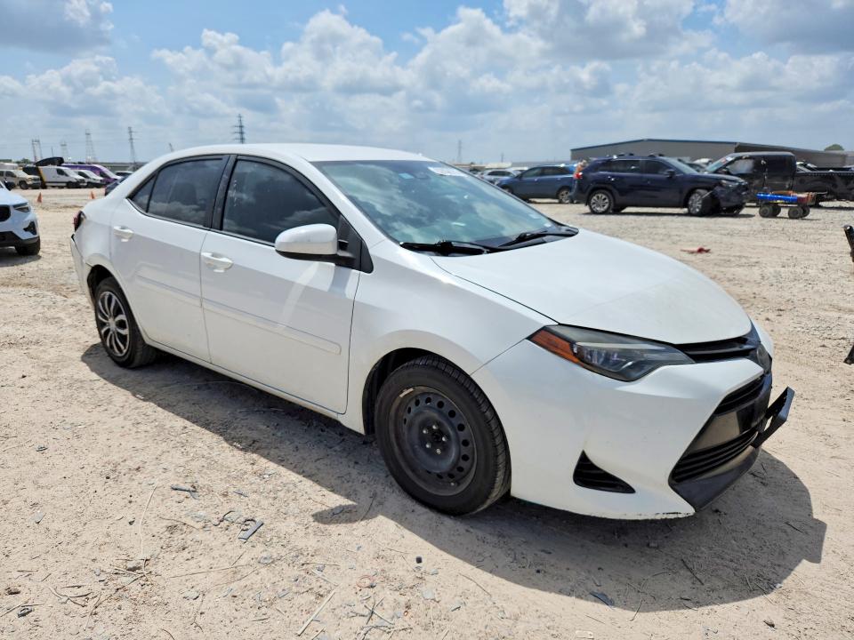 2018 Toyota Corolla VIN 5YFBURHE4JP748484 COPART salvage auction — REAR END, TX - SALVAGE VEHICLE TITLE (P), sold $3,600 on 2026-07-31 (photo 4)