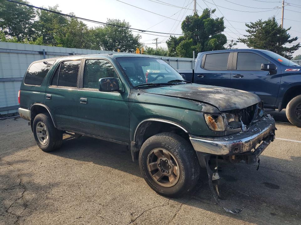 1999 Toyota 4runner VIN JT3GN86R2X0133829 COPART salvage auction — BURN, OH - CERT OF TITLE-SALVAGE, sold $325 on 2026-07-31 (photo 4)