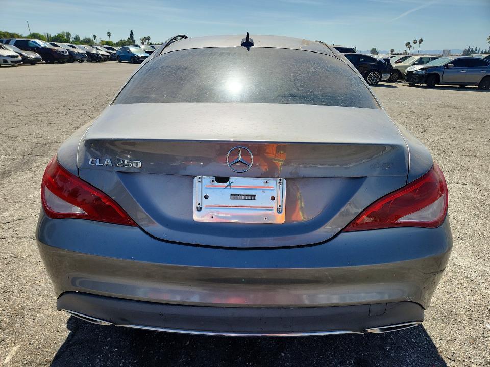 2019 Mercedes-benz Cla-class VIN WDDSJ4EB1KN760151 COPART salvage auction — ROOF, Ca - Dis/Dlr/Exp Clean W/Salv Hist, sold $450 on 2026-07-31 (photo 6)