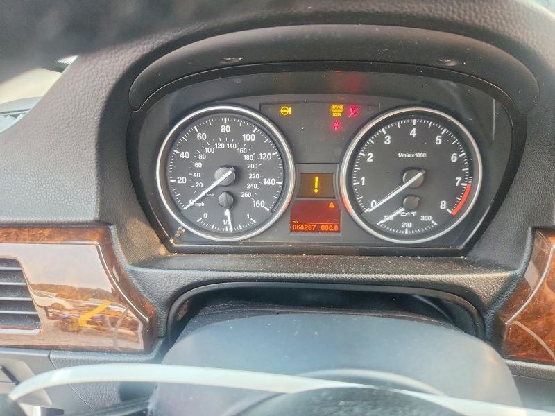 2007 BMW 3 series VIN WBAWB33527PV74093 COPART salvage auction — FRONT END, Va - Certificate Of Title, sold $2,100 on 2026-08-03 (photo 9)
