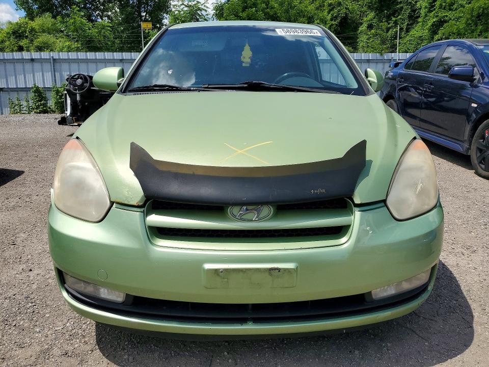 2007 Hyundai Accent VIN KMHCN35C57U017216 COPART salvage auction — SIDE, ON - PERMIT NO BRAND - UNFIT, sold $125 on 2026-07-28 (photo 5)
