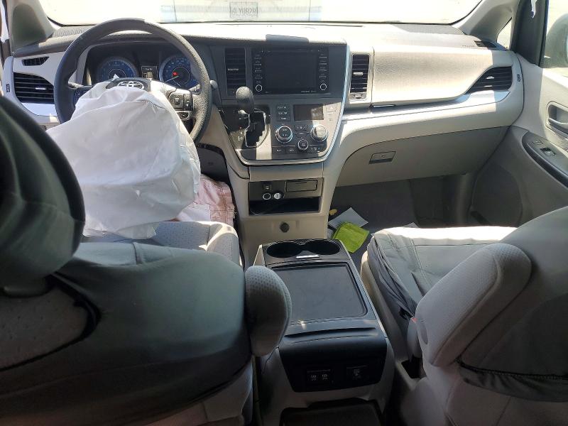 2020 Toyota Sienna VIN 5TDKZ3DCXLS054458 COPART salvage auction — FRONT END, Ca - Dis/Dlr/Exp Only Junk Receipt, sold $2,750 on 2026-07-29 (photo 8)