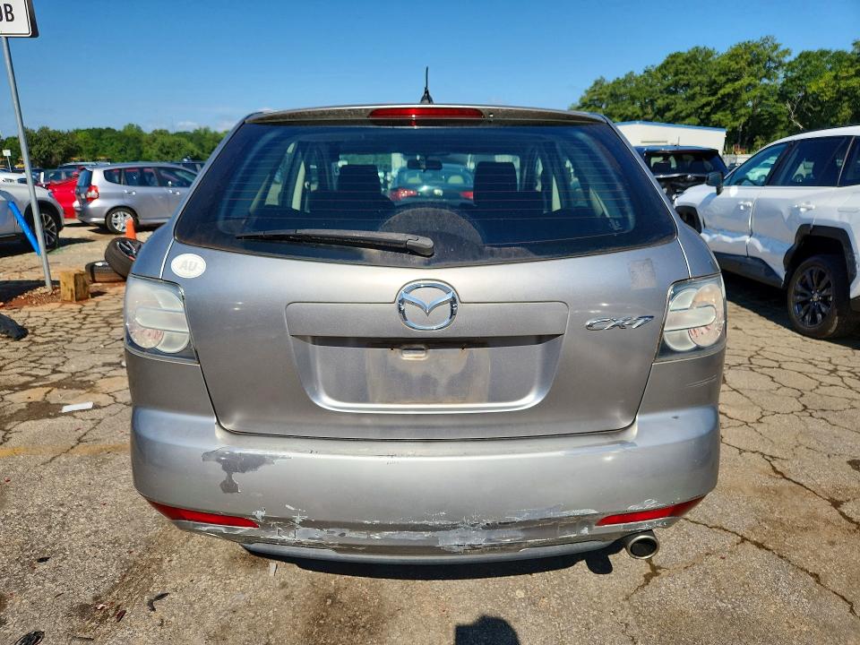 2010 Mazda Cx-7 VIN JM3ER2WM3A0322996 COPART salvage auction — FRONT END, GA - CERTIFICATE OF TITLE, sold $250 on 2026-07-31 (photo 6)