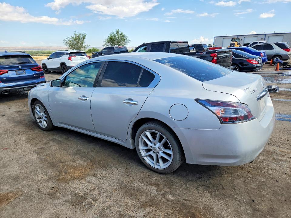 2013 Niss Maxima VIN 1N4AA5AP9DC835034 COPART salvage auction — MECHANICAL, NM - CERTIFICATE OF TITLE, sold $475 on 2026-07-30 (photo 2)