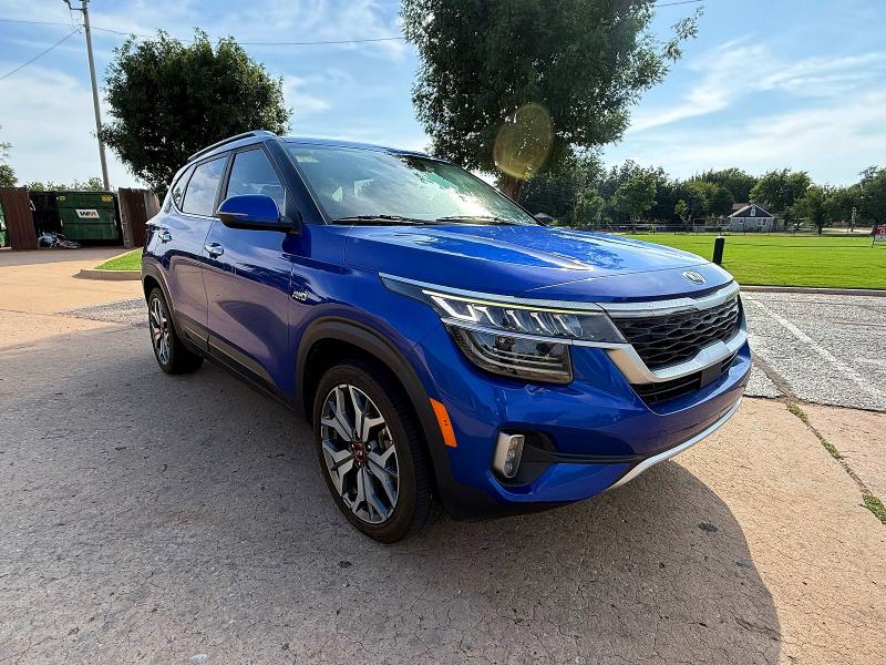 2021 Kia Seltos VIN KNDETCA24M7141889 — COPART salvage auction photo
