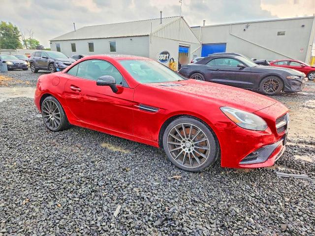 2017 Mercedes-benz Slc-class VIN WDDPK3JAXHF137866 COPART salvage auction — VANDALISM, SC, sold $4,250 on 2026-09-04 (photo 4)