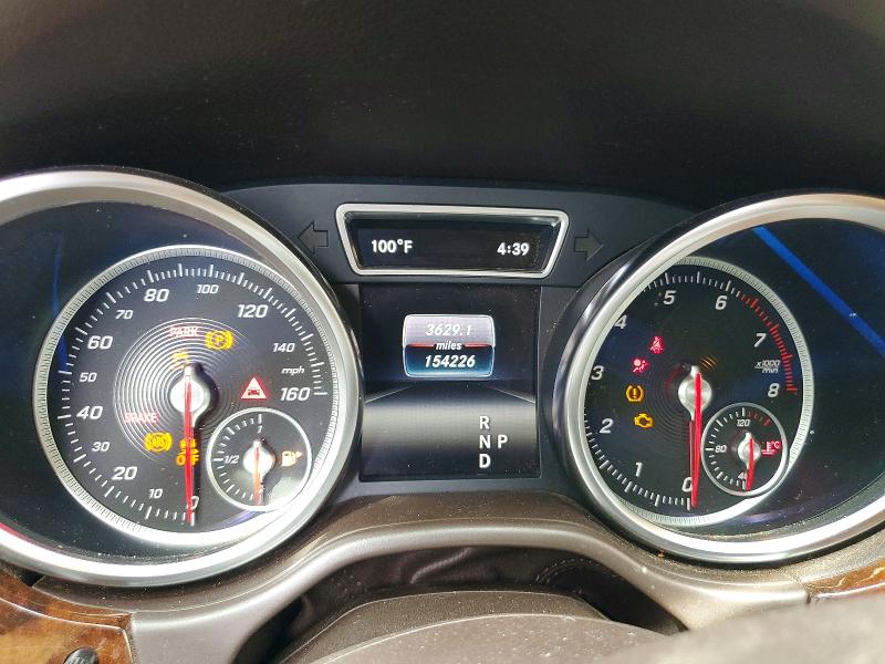 2016 Mercedes-benz Gle class VIN 4JGDA5JB7GA747638 COPART salvage auction — REAR END, Nm - Certificate Of Title, sold $4,100 on 2026-07-31 (photo 9)