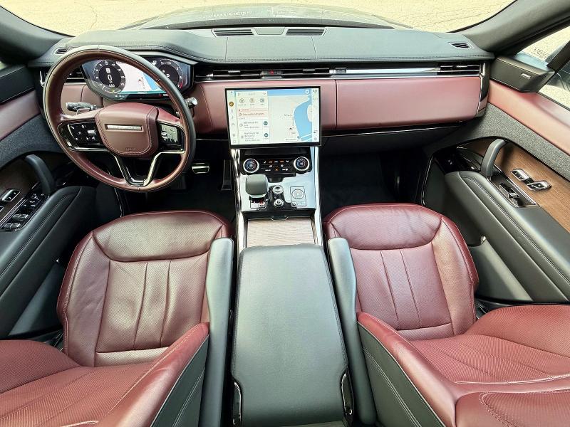 2023 Land rover Rangerover VIN SAL1L9FUXPA154724 COPART salvage auction — NORMAL WEAR, Tx - Certificate Of Title (P), sold $51,500 on 2026-07-29 (photo 9)