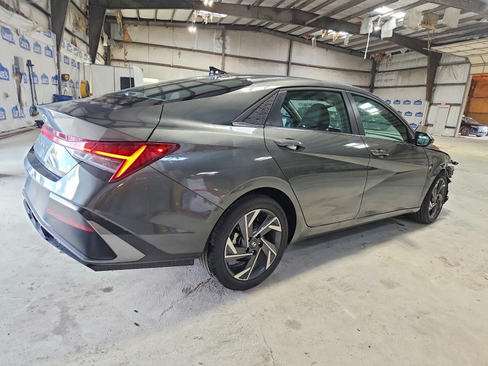 2025 Hyundai Elantra VIN KMHLS4DG6SU000503 COPART salvage auction — FRONT END, Fl - Certificate Of Title, sold $9,000 on 2026-08-03 (photo 3)