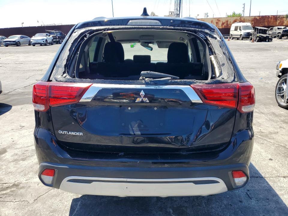 2020 Mitsubishi Outlander VIN JA4AD2A3XLZ017704 COPART salvage auction — REAR END, Ca - Dis/Dlr/Exp Only Clean Title, sold $1,950 on 2026-07-31 (photo 6)