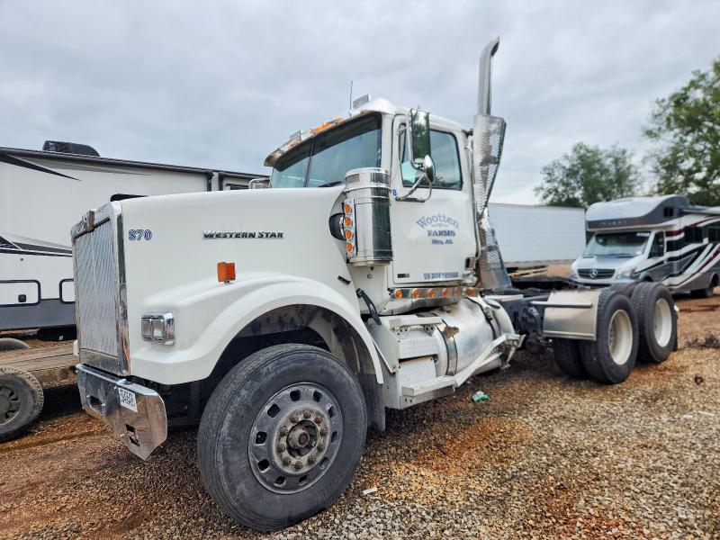 2012 Western star/auto car All other VIN 5KJJAEDR3CPBP5870 COPART salvage auction — SIDE, AL - CERT OF TITLE-SALVAGE TITLE, sold $2,600 on 2026-07-29 (photo 2)