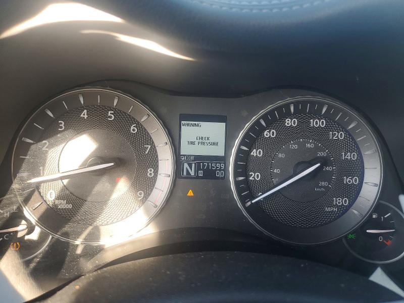 2013 Infiniti M37 VIN JN1BY1AR3DM603000 COPART salvage auction — FRONT END, Pa - Cert Of Title, sold $1,200 on 2026-07-26 (photo 9)