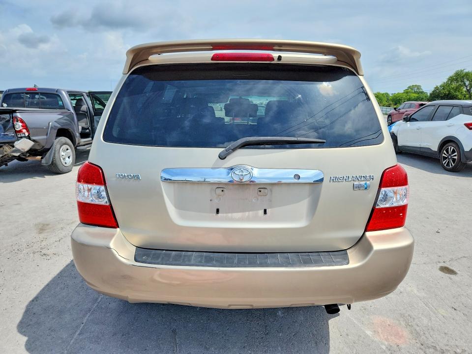 2007 Toyota Highlander VIN JTEDW21A170022677 COPART salvage auction — MECHANICAL, Ks - Certificate Of Title, sold $575 on 2026-07-27 (photo 6)