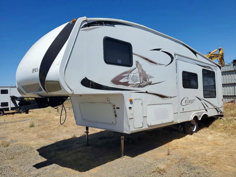 2010 Cougar Trailer VIN 4YDF27826AC504018 COPART salvage auction — UNDERCARRIAGE, CA - SALVAGE CERTIFICATE, sold $30 on 2026-07-23 (photo 2)