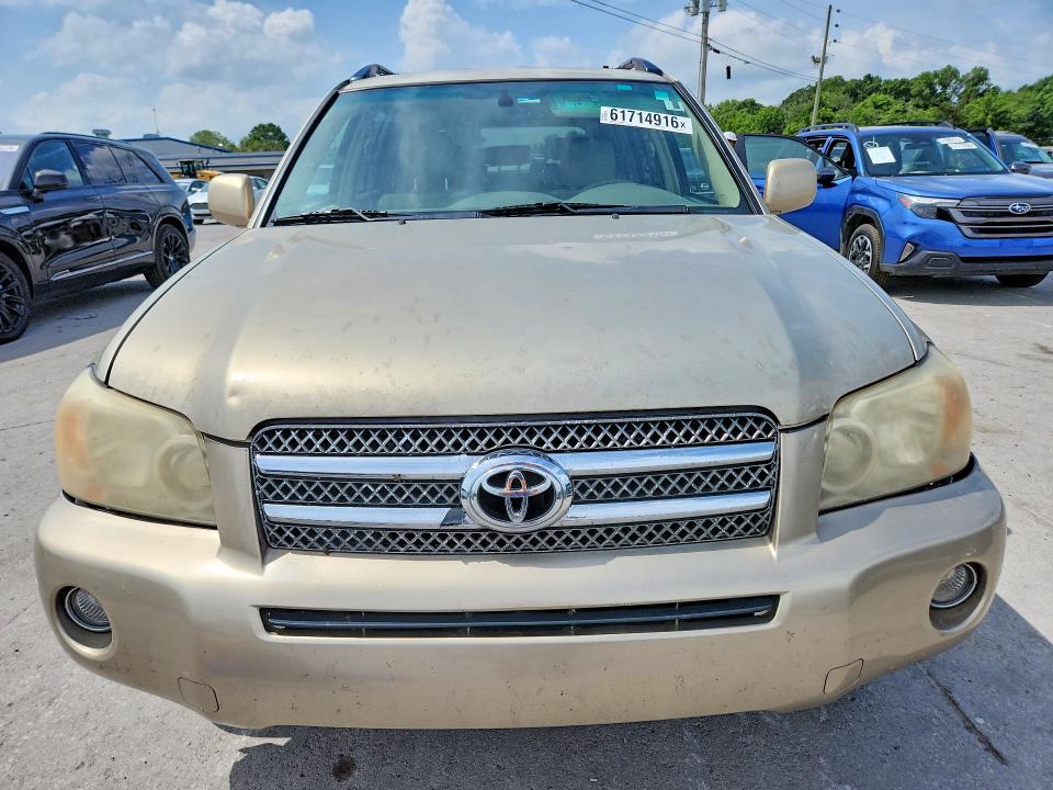 2007 Toyota Highlander VIN JTEDW21A170022677 COPART salvage auction — MECHANICAL, Ks - Certificate Of Title, sold $575 on 2026-07-27 (photo 5)