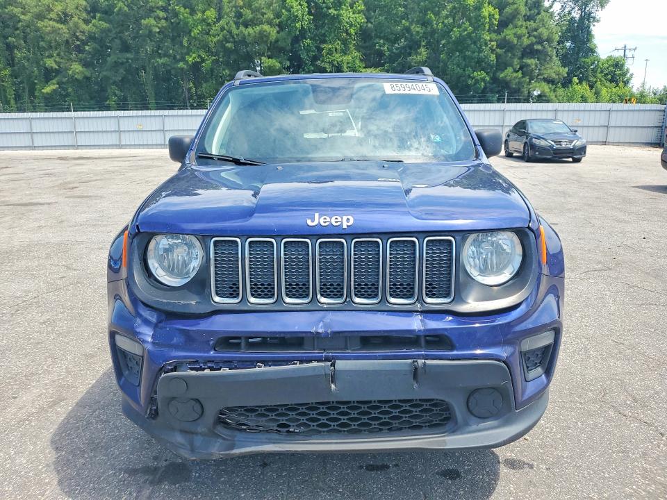 2020 Jeep Renegade VIN ZACNJBAB3LPL20875 COPART salvage auction — FRONT END, Nc - Salvage Certificate Of Title, sold $1,500 on 2026-08-04 (photo 5)