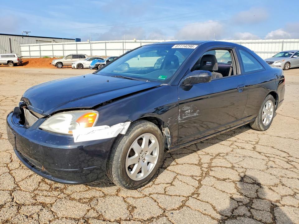 2003 Hond Civic VIN 1HGEM22963L065778 COPART salvage auction — FRONT END, ST, sold $225 on 2026-07-31 (photo 1)
