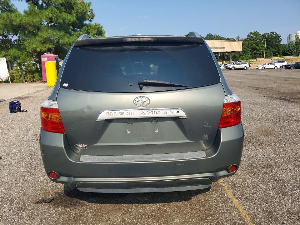 2010 Toyota Highlander VIN 5TDYK3EH7AS017227 COPART salvage auction — FRONT END, Sc - Certificate Of Title, sold $1,450 on 2026-07-31 (photo 6)