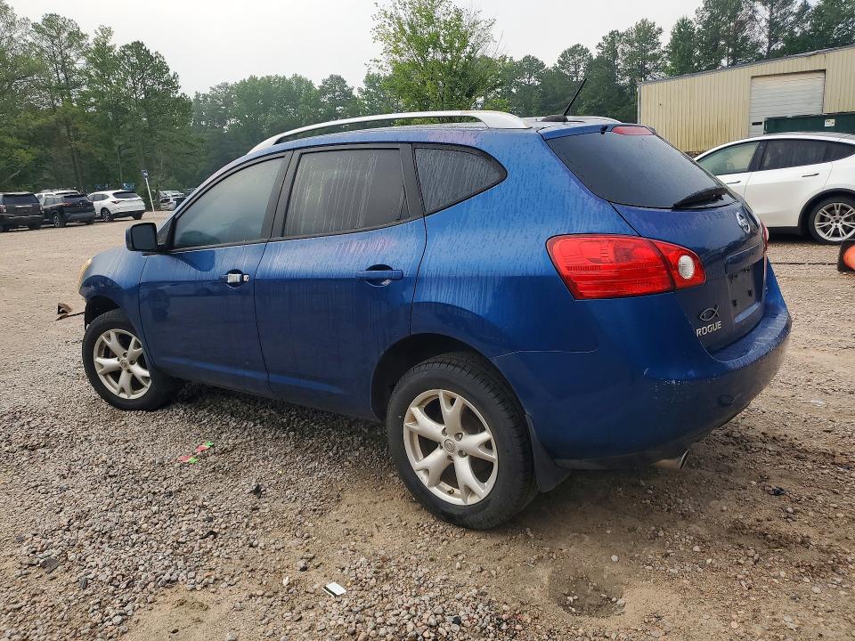 2009 Nissan Rogue VIN JN8AS58T99W043213 COPART salvage auction — FRONT END, NC - SALVAGE CERTIFICATE OF TITLE, sold $275 on 2026-07-31 (photo 2)
