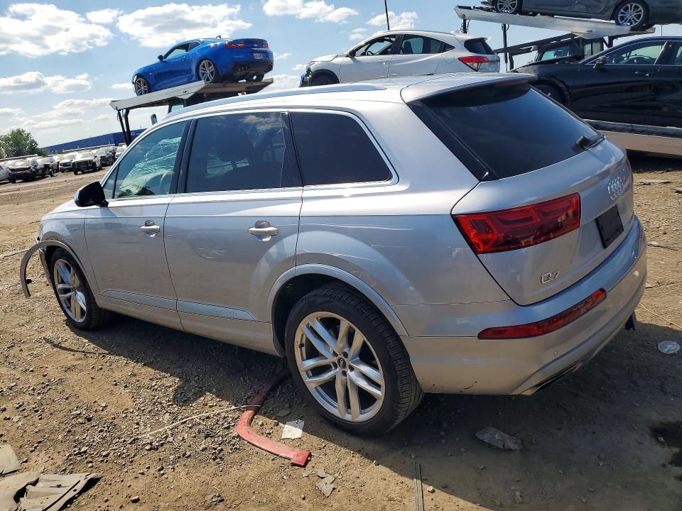 2018 Audi Q7 VIN WA1VAAF78JD018750 COPART salvage auction — FRONT END, MI - CERTIFICATE OF TITLE, sold $8,100 on 2026-07-31 (photo 2)