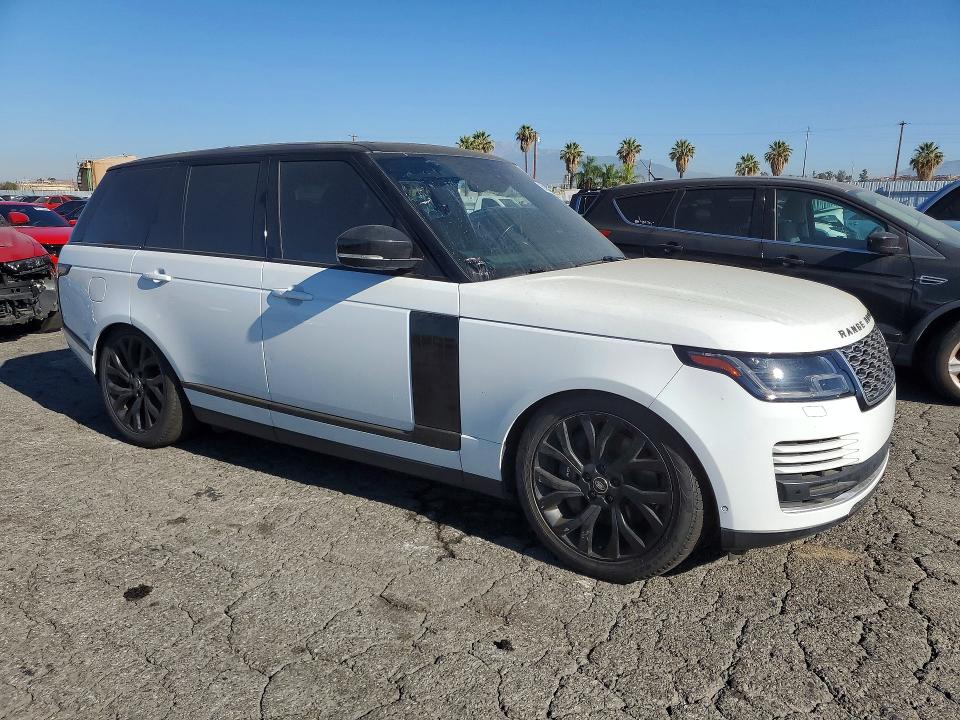 2018 Land rover Rangerover VIN SALGS2RE1JA503429 COPART salvage auction — MECHANICAL, Ca - Cert Of Title Or Salvage Acq (P), sold $17,500 on 2026-07-28 (photo 4)