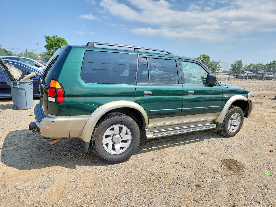 2001 Mitsubishi Montero VIN JA4MT31HX1P031550 COPART salvage auction — UNDERCARRIAGE, Md - Cert Of Salvage > 75% Damage, sold $300 on 2026-07-28 (photo 3)