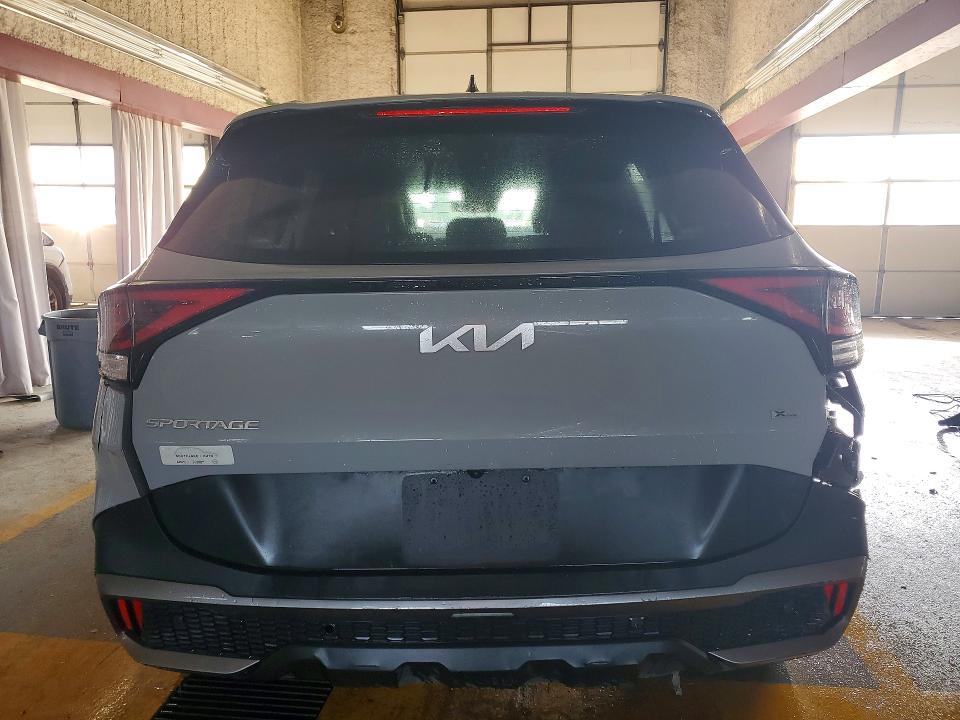 2024 Kia Sportage VIN 5XYK6CDF9RG139252 COPART salvage auction — FRONT END, IN - CERTIFICATE OF TITLE, sold $8,600 on 2026-08-20 (photo 6)