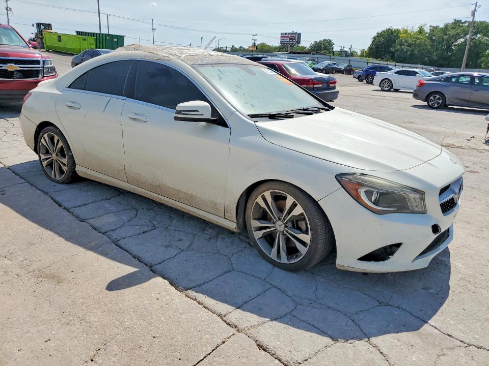 2014 Mercedes-benz Cla-class VIN WDDSJ4EBXEN160488 COPART salvage auction — NORMAL WEAR, Ok - Certificate Of Title, sold $600 on 2026-08-04 (photo 4)