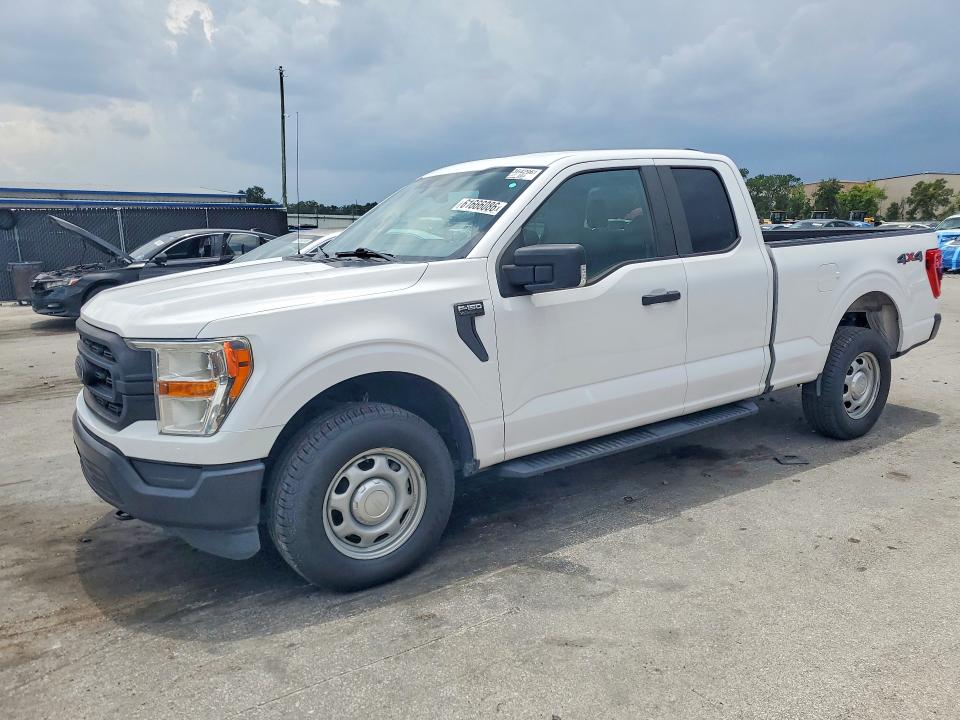 2021 Ford F150 VIN 1FTFX1E57MKD08647 — COPART salvage auction photo