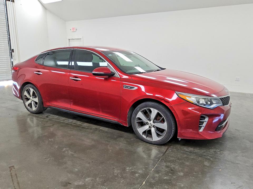 2017 Kia Optima VIN 5XXGW4L24HG147336 COPART salvage auction — HAIL, TX - CERTIFICATE OF TITLE, sold $1,600 on 2026-07-30 (photo 4)