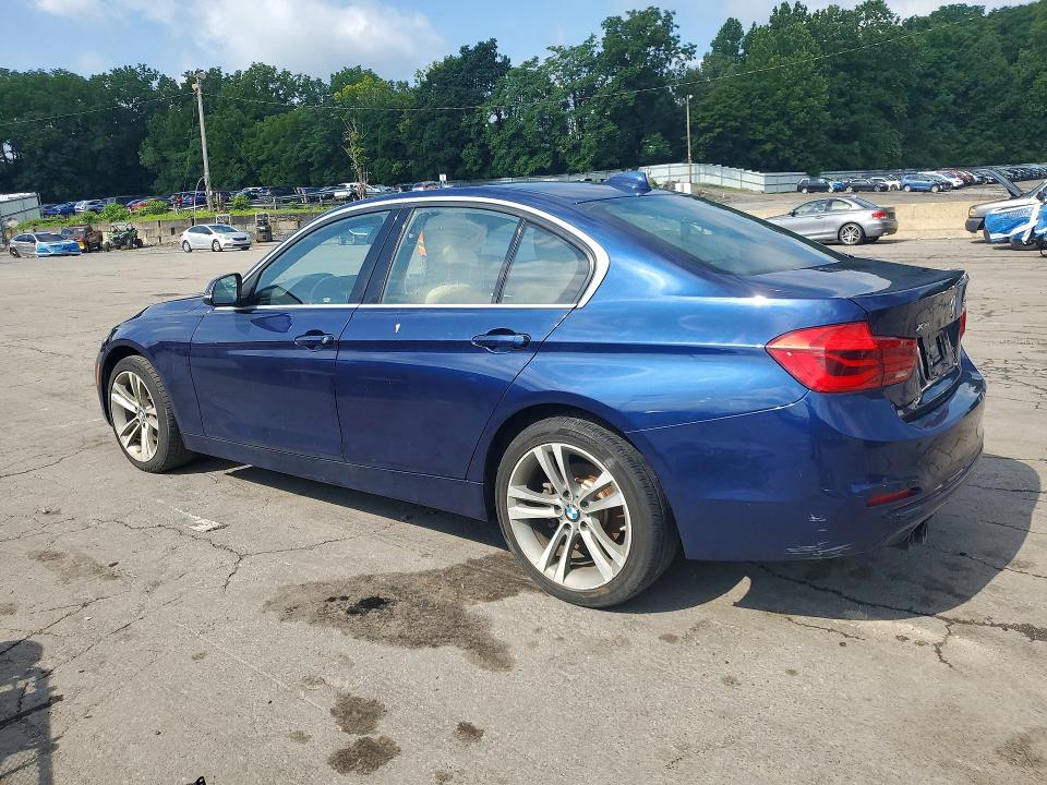 2018 BMW 3 series VIN WBA8D9C58JEM32467 COPART salvage auction — MECHANICAL, IN - CERTIFICATE OF TITLE, sold $4,800 on 2026-08-04 (photo 2)