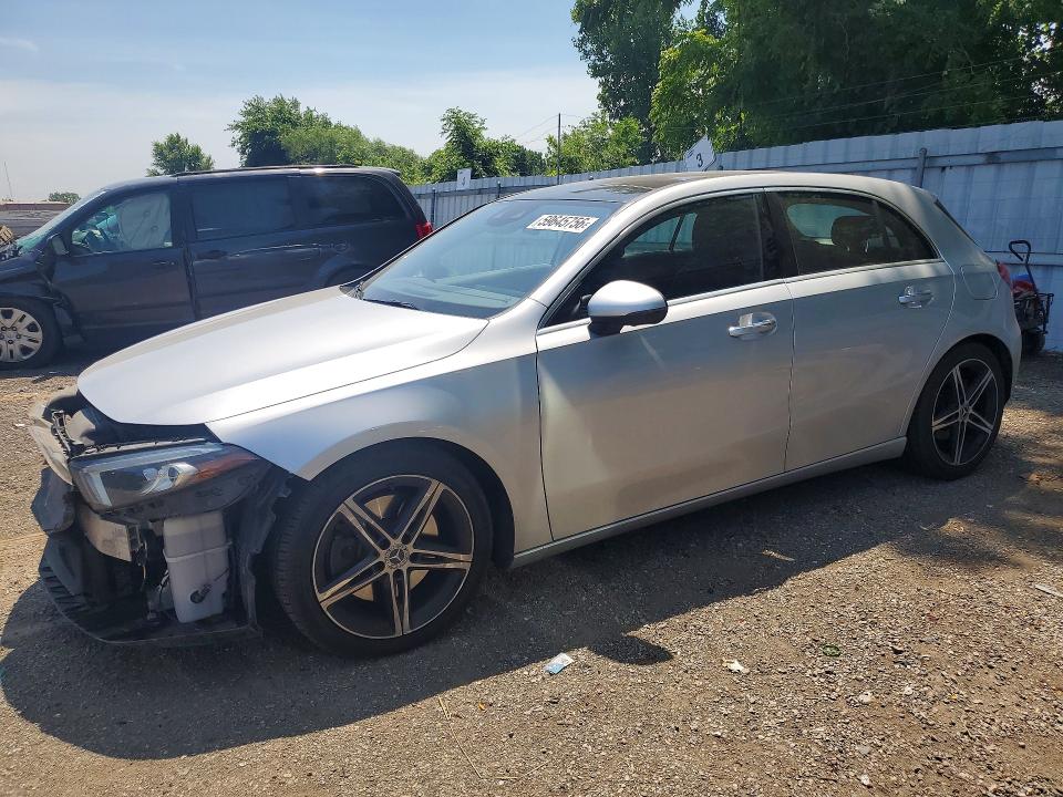 2019 Mercedes-benz A-class VIN WDD3F4HB3KJ109984 COPART salvage auction — FRONT END, ON - PERMIT NO BRAND - UNFIT, sold $7,700 on 2026-08-20 (photo 1)