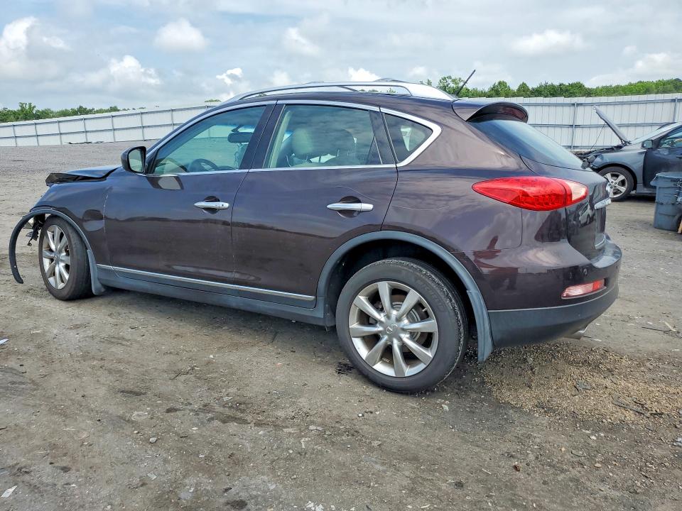 2008 Infiniti Ex35 VIN JNKAJ09F38M361931 COPART salvage auction — FRONT END, Va - Cert Of Title - Salvage, sold $175 on 2026-07-29 (photo 2)