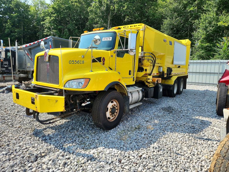 2018 Kenworth All other VIN 1NKBLJ0X9JR216329 COPART salvage auction — REAR END, OH - CERTIFICATE OF TITLE, sold $2,100 on 2026-07-28 (photo 1)