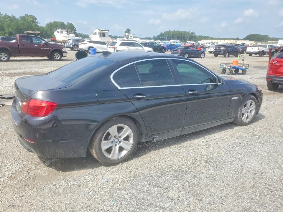 2011 BMW 5 series VIN WBAFR1C57BC741239 COPART salvage auction — FRONT END, Sc - Dealer Only Salvage Title, sold $350 on 2026-08-03 (photo 3)