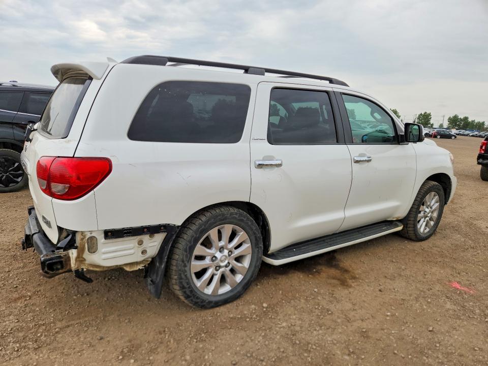 2011 Toyota Sequoia VIN 5TDDY5G15BS044436 COPART salvage auction — REAR END, AB - BOS - SALVAGE, sold $200 on 2026-07-21 (photo 3)