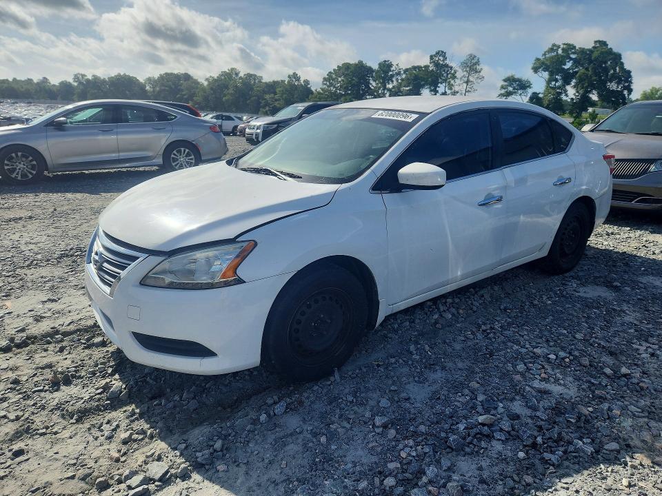 2015 Nissan Sentra VIN 3N1AB7AP8FY291299 COPART salvage auction — NORMAL WEAR, Ga - Certificate Of Title, sold $350 on 2026-08-20 (photo 1)