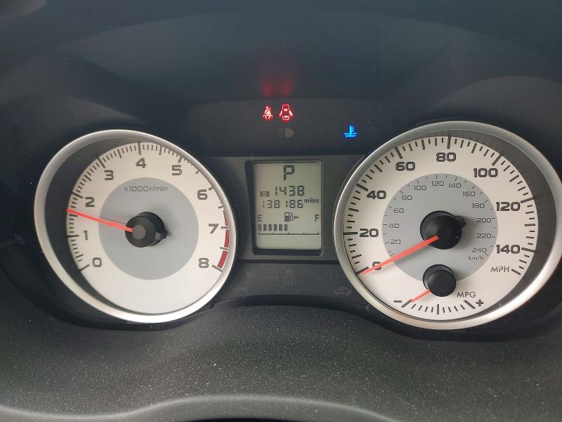 2013 Subaru Impreza VIN JF1GPAE6XD2808238 COPART salvage auction — FRONT END, Ma - Cert Of Title-Reconstrctd Coll, sold $200 on 2026-07-31 (photo 9)