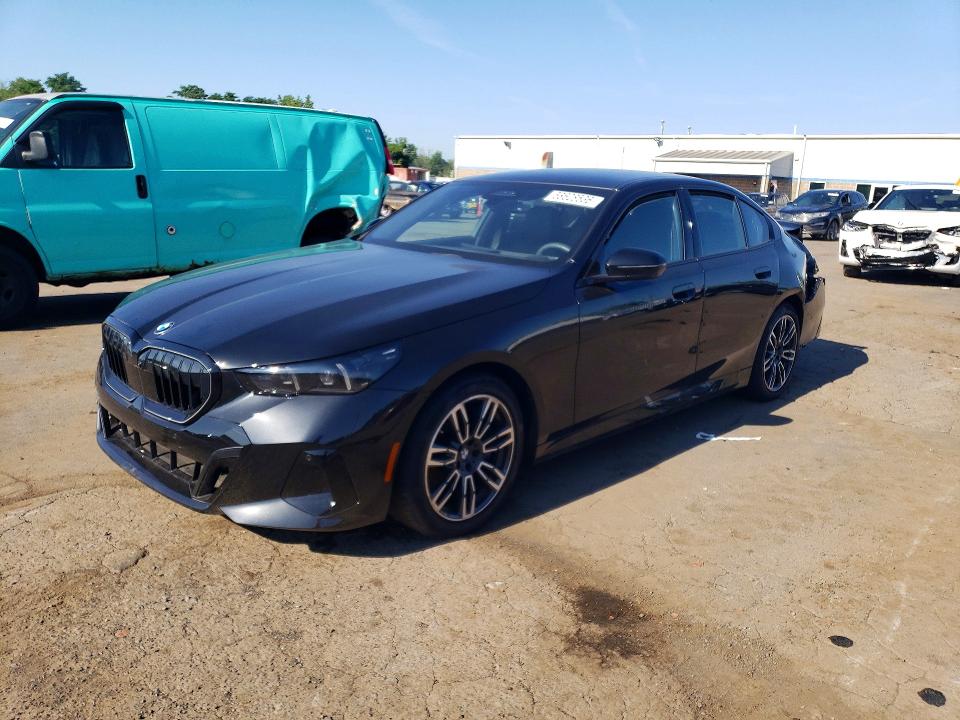 2026 BMW 5 series VIN WBA63FJ0XTCW18963 COPART salvage auction — REAR END, CT - CERT OF TITLE-SALVAGE, sold $34,500 on 2026-08-21 (photo 1)